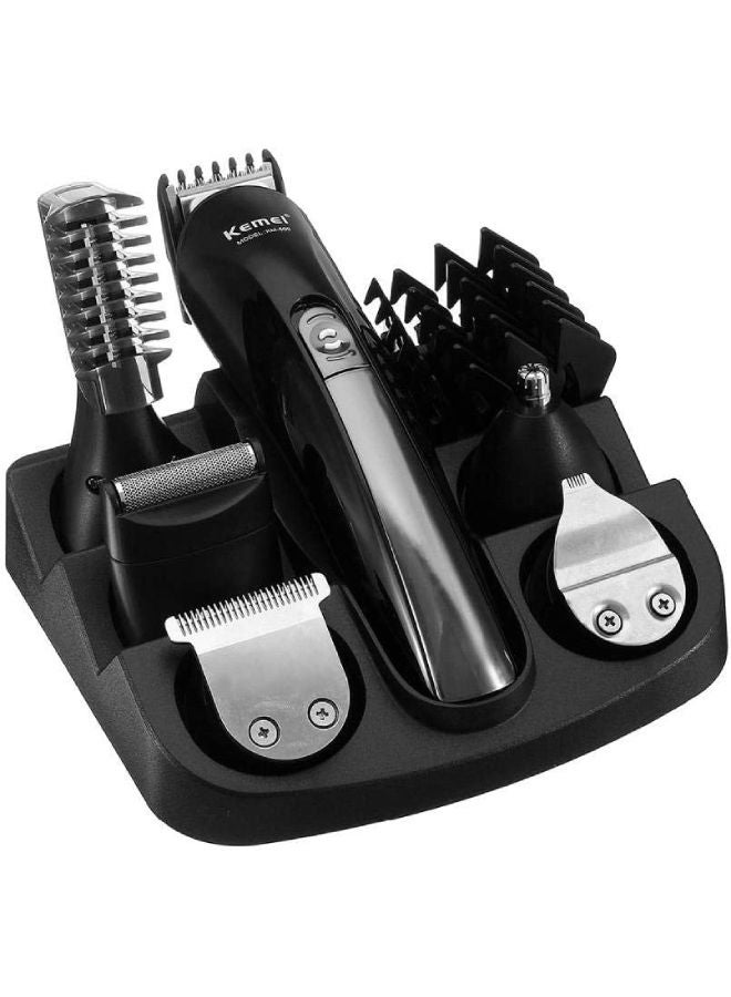 Kemei KM600 11-In-1 Super Grooming Kit Black/Grey/White - Image 1