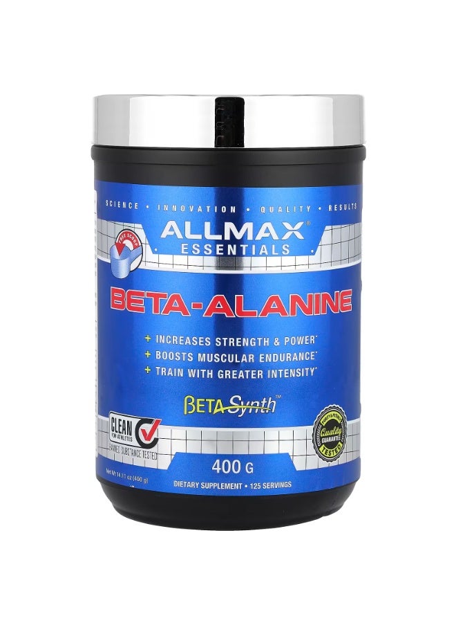Allmax Essentials, Beta-Alanine, 14.11 oz (400 g) - Image 1