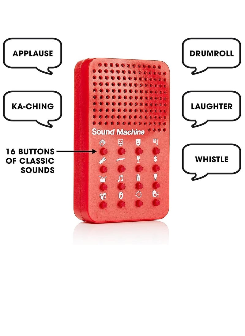 Generic - Sound Machine, Electronic Sound Maker, Portable Novelty Prank Kids & Adults, Funny Sound Machine with 16 Sound Effects, Gag and Practical Joke Toys,Battery not included - Image 1