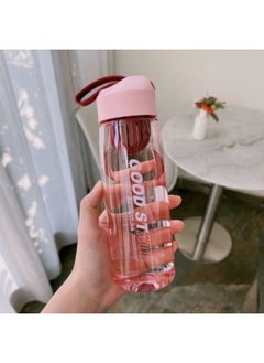 good stuff Portable Strainer Handy Cup Space Cup Teacup Anti-drop Plastic Cup With Scale  - Image 1