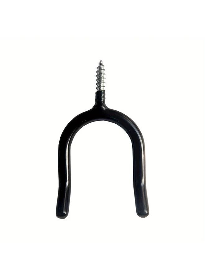 16pcs Heavy Duty Metal U Shaped Wall Hooks With Screws Garage Garden Tool Organizer - Image 4