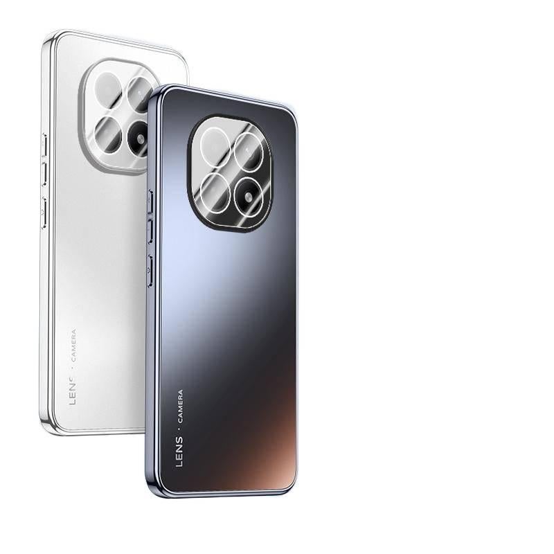 غطاء واقي بAcrylic باللون Graphite Black من الأكريليك لـ Redmi Note 15 مع حماية من السقوط وتغطية كاملة مع مقاوم للصدمات مع ملمس غير لامع للرحلات اليومية لترتيب الأغراض للطاولة - Image 2