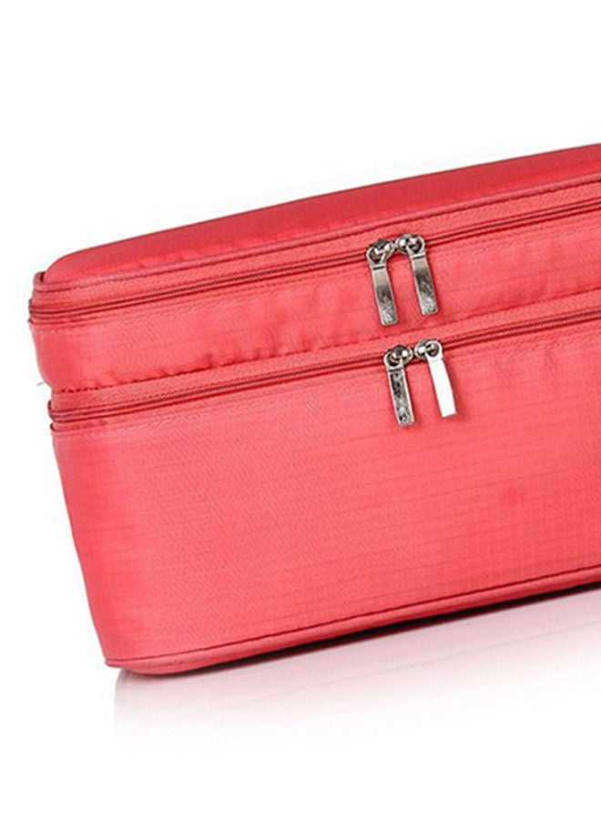 نيبمينينت حقيبة تخزين مكياج متعددة الوظائف أحمر - Image 3