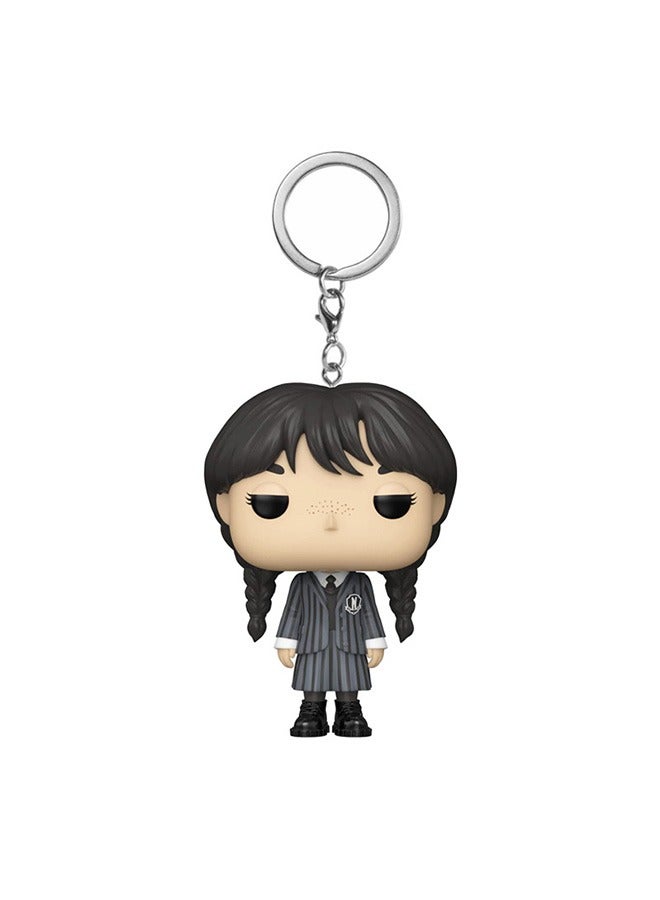 Funko Wednesday Addams Family Keychain