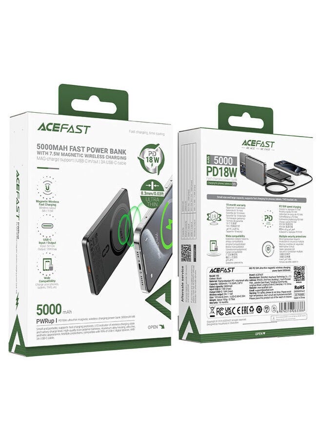 Power Bank Magnetic Fast Wireless Charge