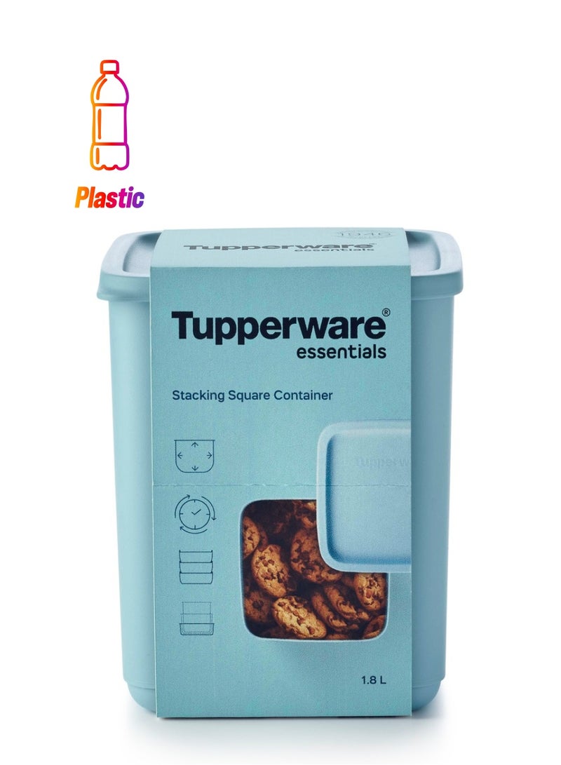 Tupperware Stacking Square Container  1.8 L - Image 1