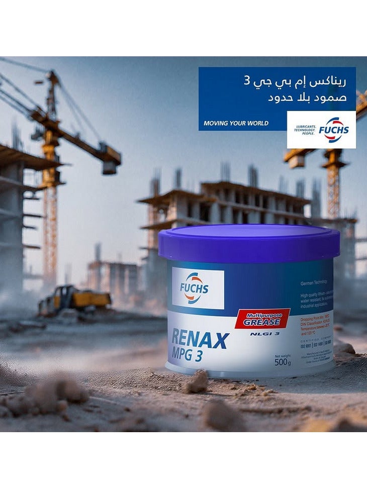FUCHS Renax MPG - Multipurpose Grease (500g) - Image 2