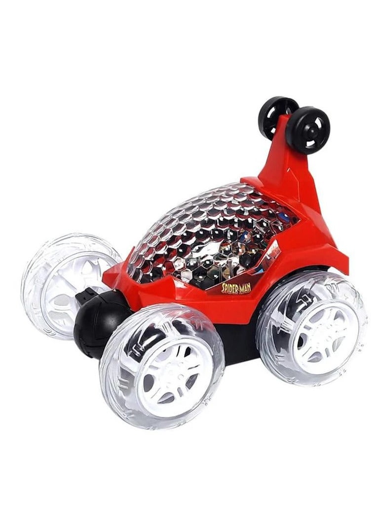 "Fun Twister car with 360° moves, featuring favorite Disney characters, remote control for full control, vibrant LED lights, electric charger, and high-quality materials!" - Image 3