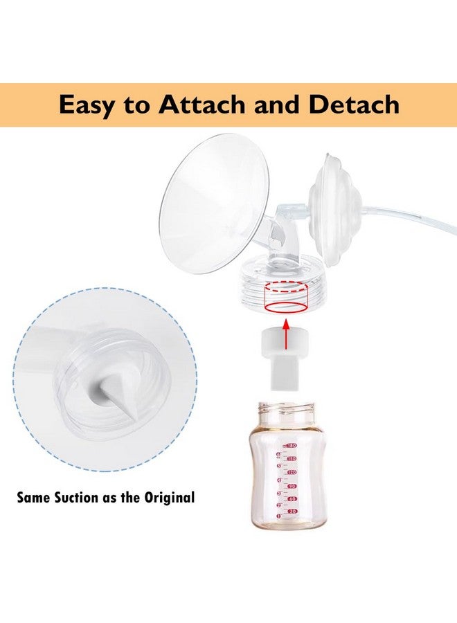 IVARONAL 30mm Flange and Duckbill Valve Compatible with Spectra S1 Spectra S2 Spectra9 Plus Synergy Gold Breast Pump, Spectra Pump Parts S2 Parts S2 Accessories Replacement - Image 2