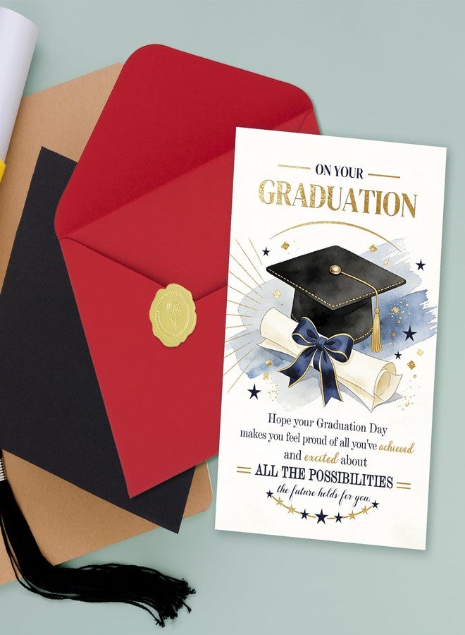 FANCYLUCKY Inspirational Graduation Gift for High School College Grad, Graduation Card for Him Her, Motivational Congratulations Gift for Family Kids Friends - Image 4