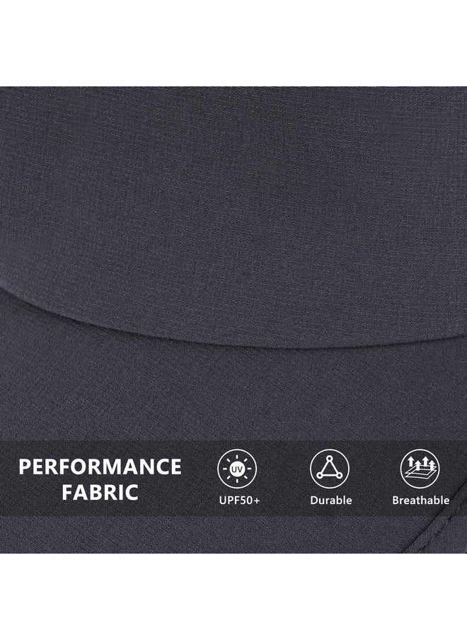 GADIEMKENSD - Performance Visor Sun Hat For Women Golf Hat Sun Protection Cooling Running Visors For Tennis Hiking Sport Outdoor Exercise Dark Grey - Image 1