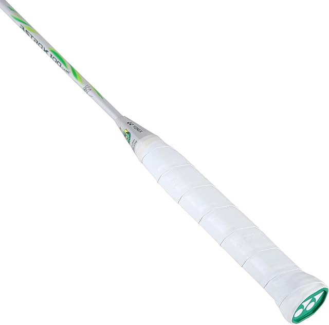 Yonex راكت بادل تنس أستروكس 100 جيم فيكتور أكسلين خاص – راكت قوة من HM جرافيت مع تقنية نامد وعمود فائق النحافة (بيج رمادي، 4U G5) - Image 5