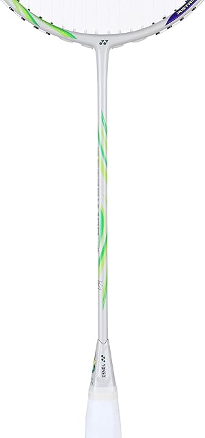 Yonex راكت بادل تنس أستروكس 100 جيم فيكتور أكسلين خاص – راكت قوة من HM جرافيت مع تقنية نامد وعمود فائق النحافة (بيج رمادي، 4U G5) - Image 2