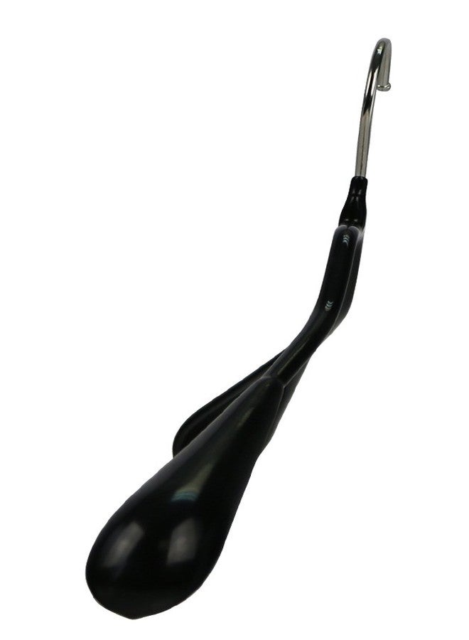 Mawa by Reston Lloyd BodyForm Series Non-Slip Space-Saving Extra Wide Clothes Hanger For Jackets, Suits & Coats, Style 46/L , Set of 6, Black - Image 3