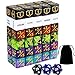 LAMJAM 63 Pieces MTG Dice Counters Bulk Ability Keywords MTG Tokens Shield Life Counter 6 Sided Dice Set for Magic The GatheringTCGCards Gaming Accessories - Image 3