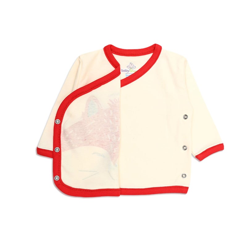 Newborn Set 6 Pieces (Red*Beige, 0-3 Months) - Image 5