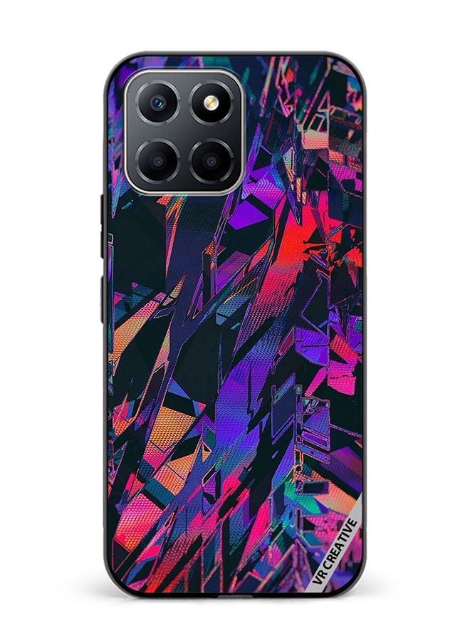 VR CREATIVE Protective Case Cover For Honor X6 Abstract Design Multicolour - Image 1