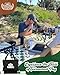 WE Games Best Value Tournament Chess Set Includes 34 Chessmen Roll Up Green Vinyl Chess Board Storage Bag for Pieces Instructions and Equalizer Dice Travel Board Games for Adults - Image 4
