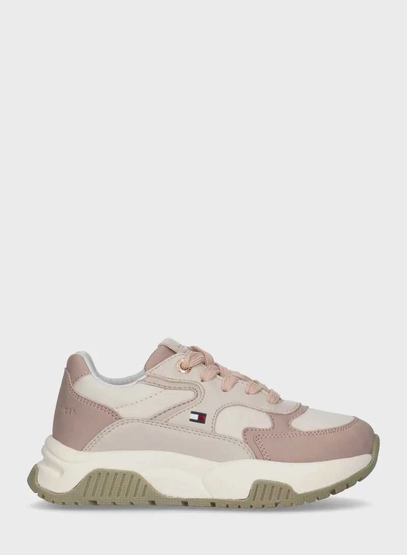 TOMMY HILFIGER Kids Low Top Lace Up Sneakers