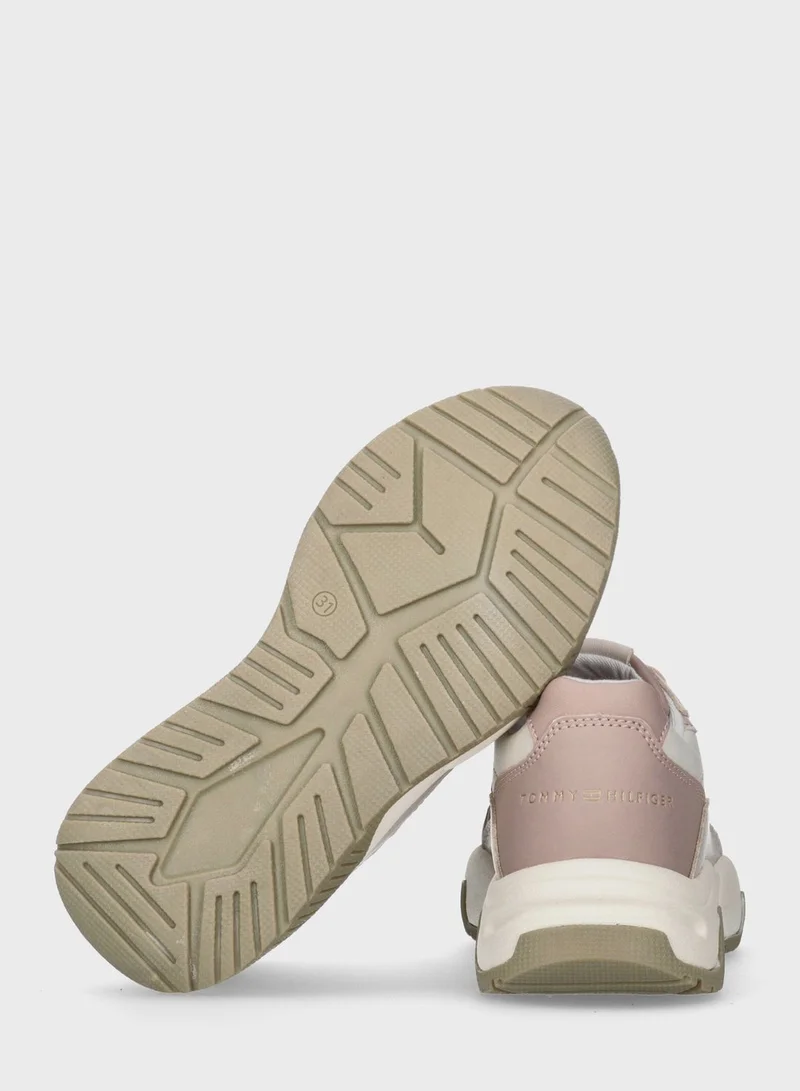 TOMMY HILFIGER Kids Low Top Lace Up Sneakers