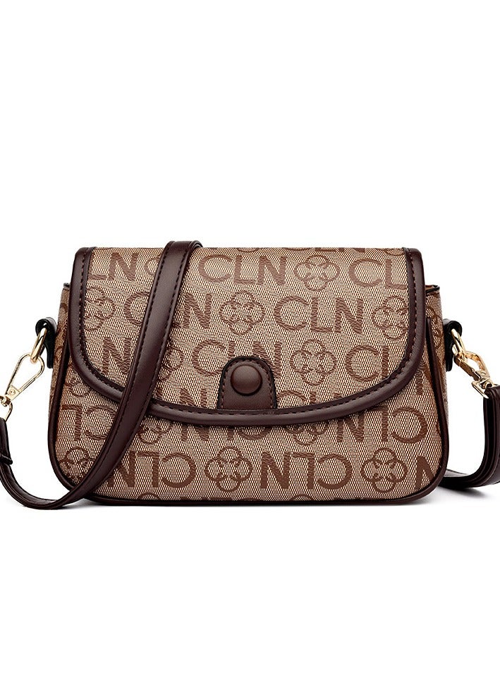 cln New Fashionable And Versatile Face Crossbody Bag 