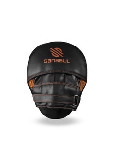 Sanabul  Essential Curved Boxing MMA Punching Mitts for Sparring and Training (Metallic Copper)  - Image 3