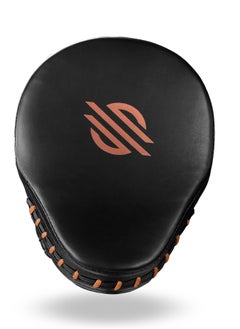 Sanabul  Essential Curved Boxing MMA Punching Mitts for Sparring and Training (Metallic Copper)  - Image 4