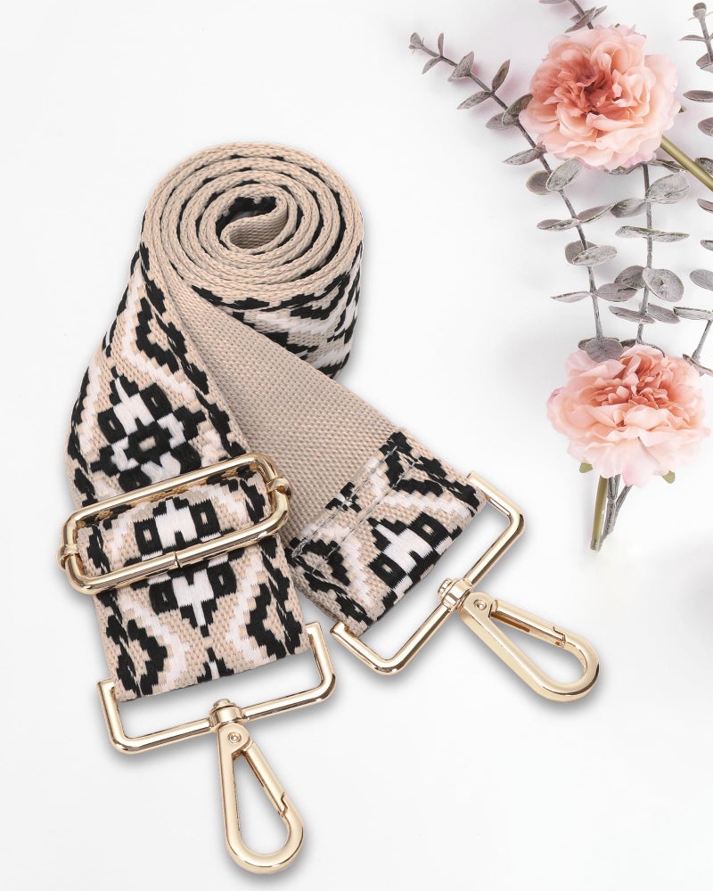 GINJKGO Purse Straps Replacement Crossbody - Crossbody Straps for Purses, Wide Shoulder Strap for Handbags White Style (Wide:2'''')Medium - Image 5