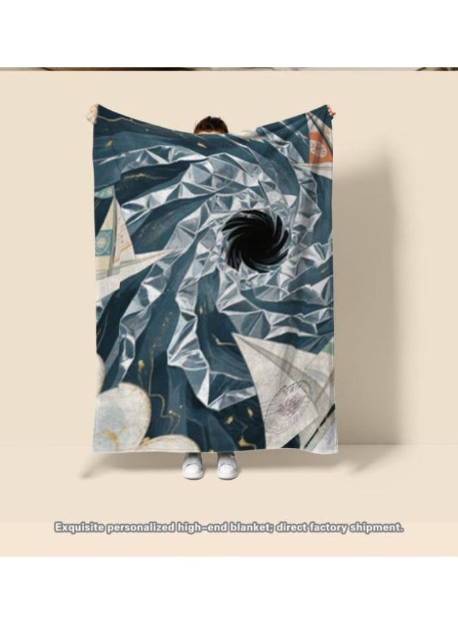 general Baby and children's cartoon flannel thin blanket (warm and comfortable, suitable for sleep, game use) 70cm*100cm - 1 - Image 2