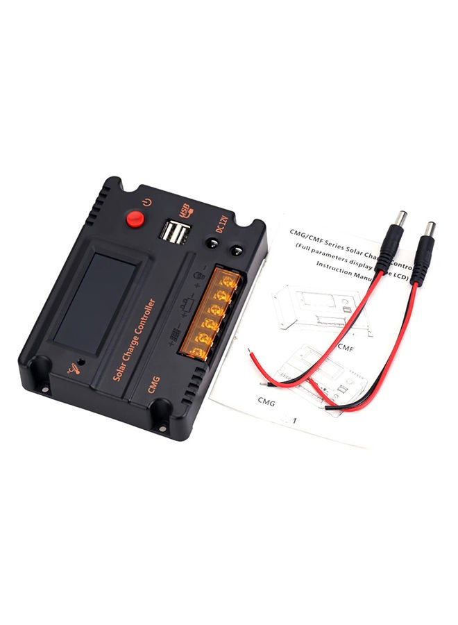 NIBEMINENT Solar Charge Controller Panel Black 135x25x100millimeter  - Image 3