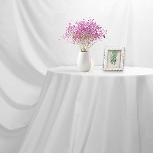 TYTYUU White Photo Backdrop for Photoshoot White Background for Photography Photo Backdrop Curtain for Party 8x10 FT - Image 4