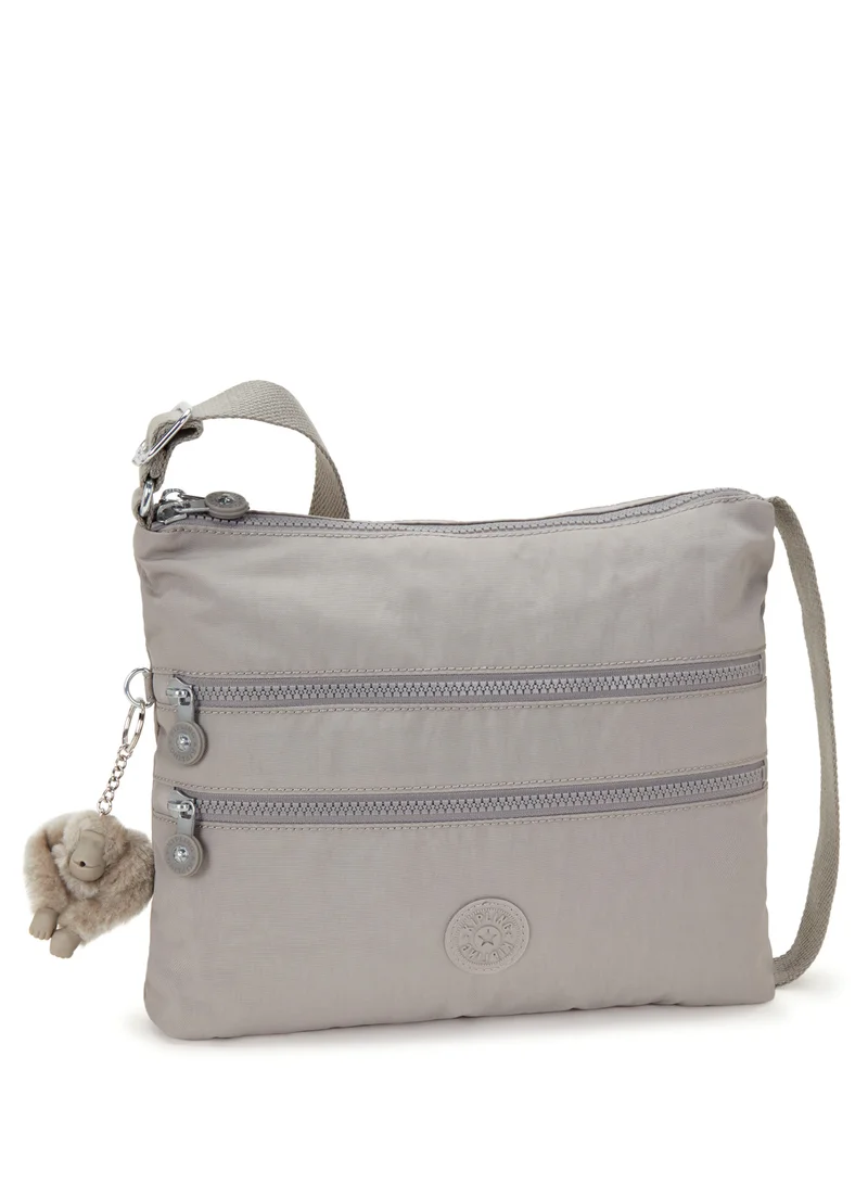 kipling Alvar Medium crossbody Grey Gris-1333589L