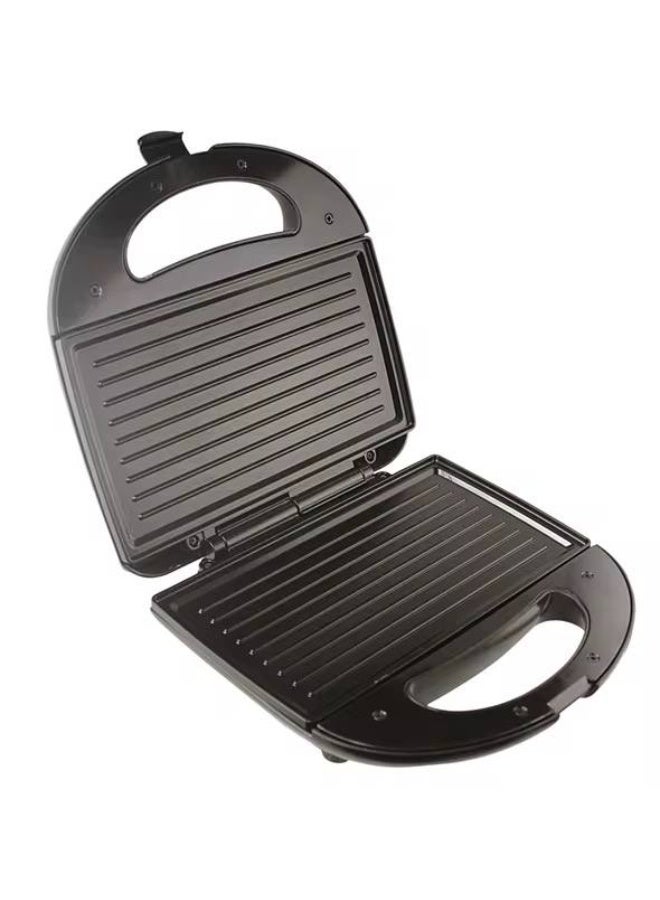 Eirls 750W sandwich maker featuring non-stick coated plates and easy cleanup. Equipped with dual indicator lights and built-in overheat protection system. - Image 1