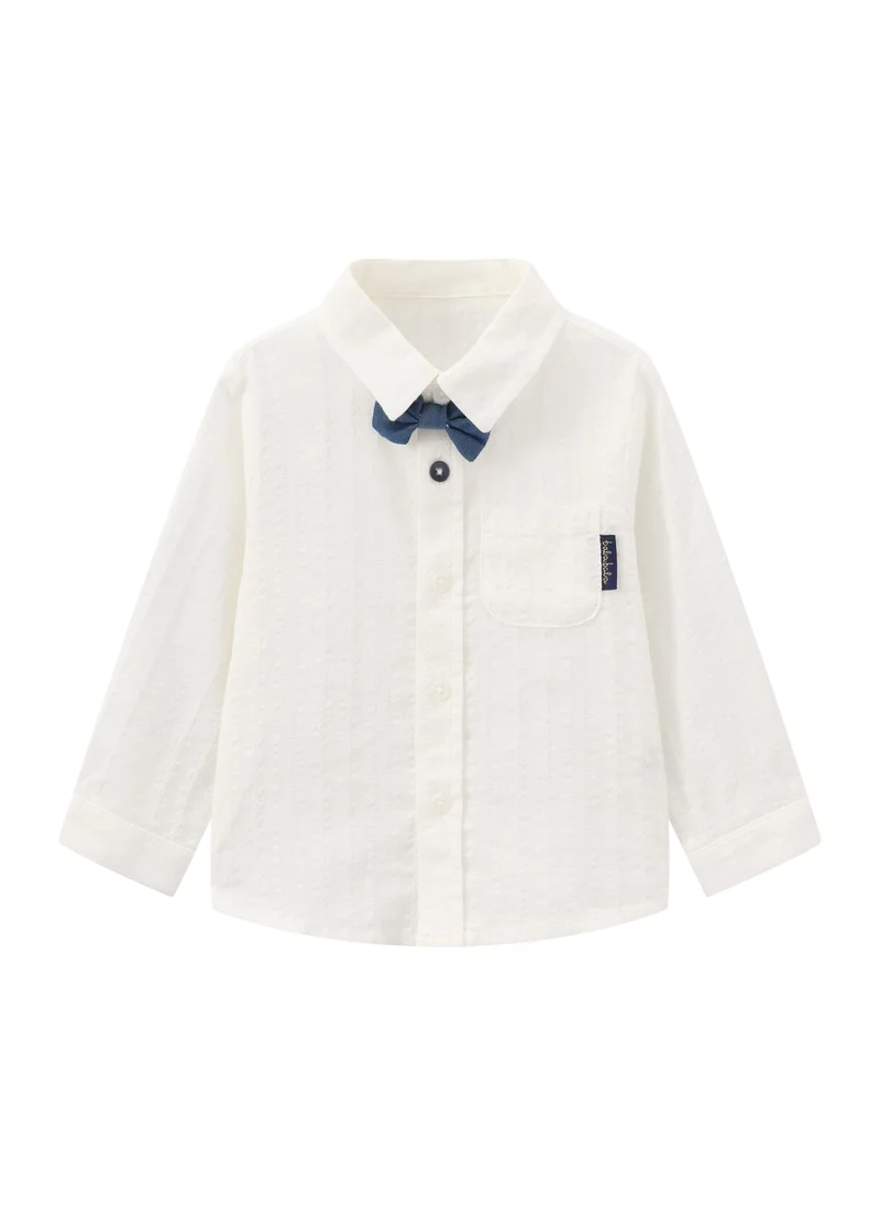 Balabala White Baby Boys Woven long sleeve shirt for Men | Best Price UAE