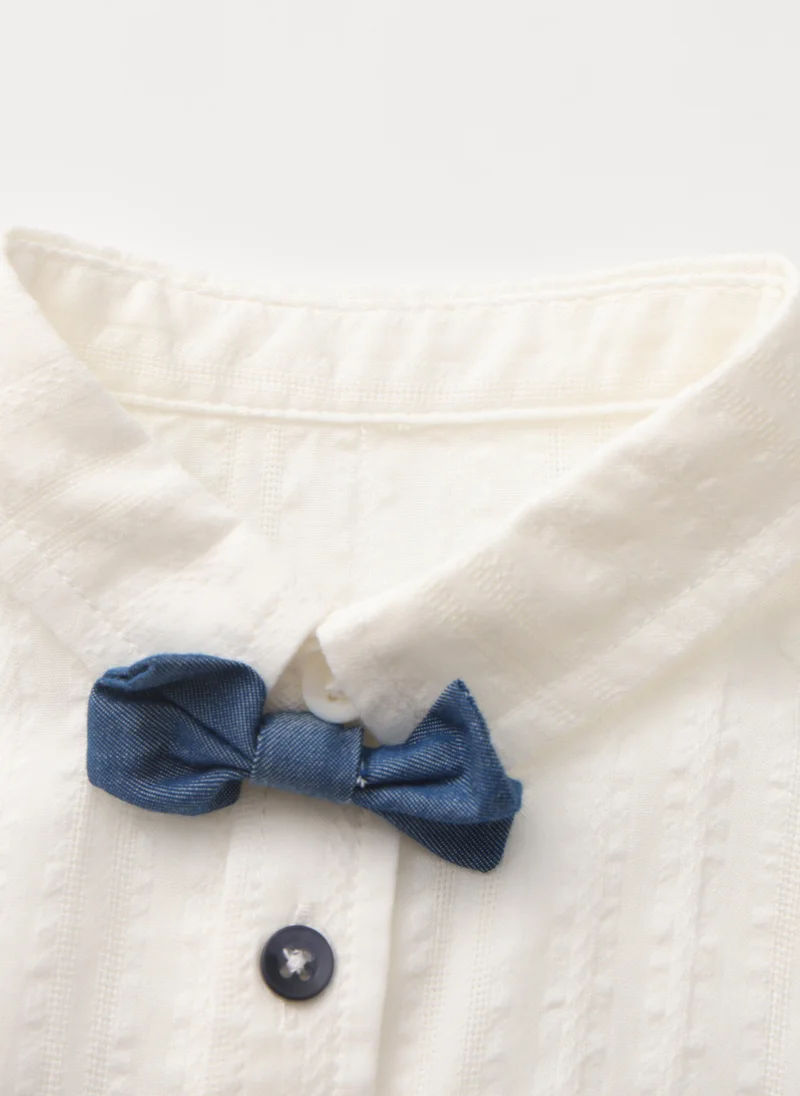 Balabala White Baby Boys Woven long sleeve shirt for Men | Best Price UAE