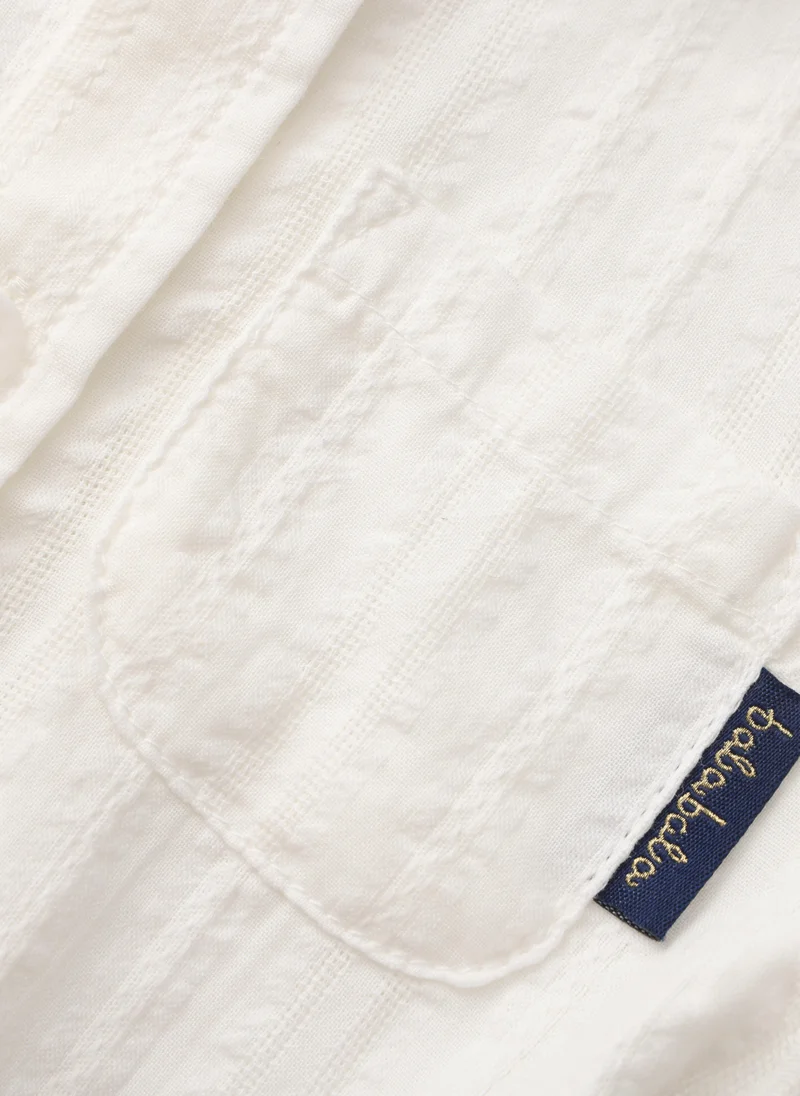 Balabala White Baby Boys Woven long sleeve shirt for Men | Best Price UAE