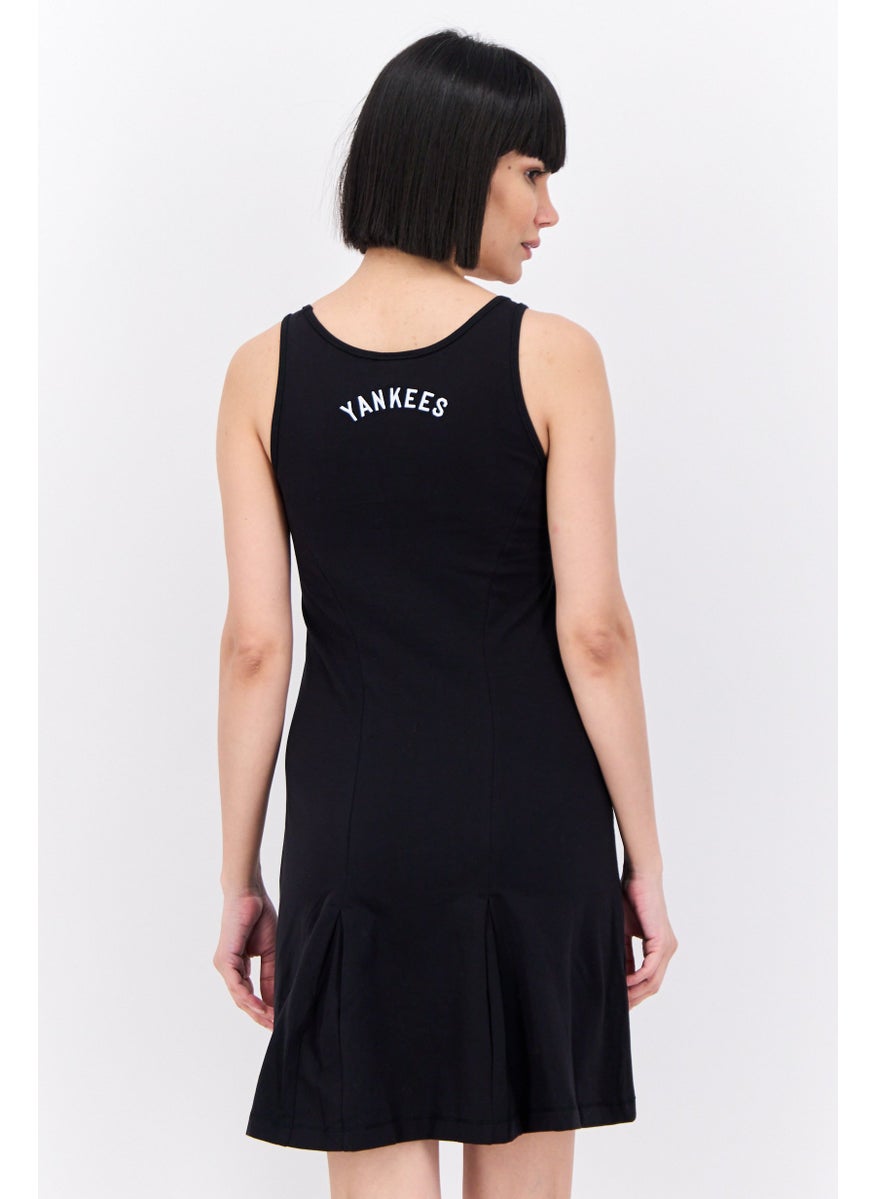 Champion Women Embroidered Outdoors  Mini Dress, Black  - Image 3