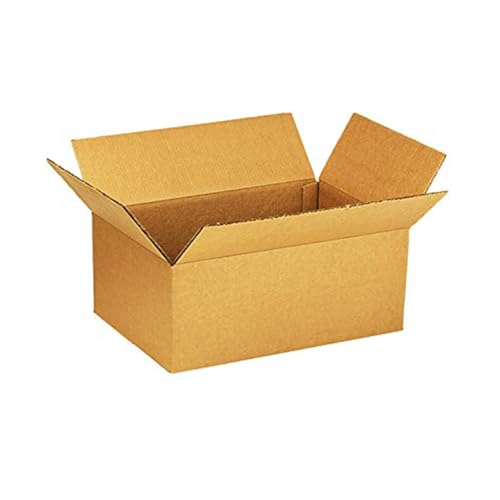Box Brother 3 Ply Brown Corrugated Packaging Box Size: 8x4x4 Length 8 inch Width 4 inch Height 4 inch 3Ply Corrugated Packaging Box (Pack of 80) - Image 1