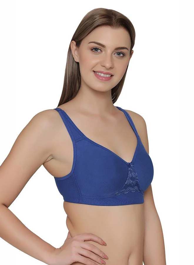 Clovia Non-Padded Non-Wired Full Coverage T-shirt Bra - Cotton