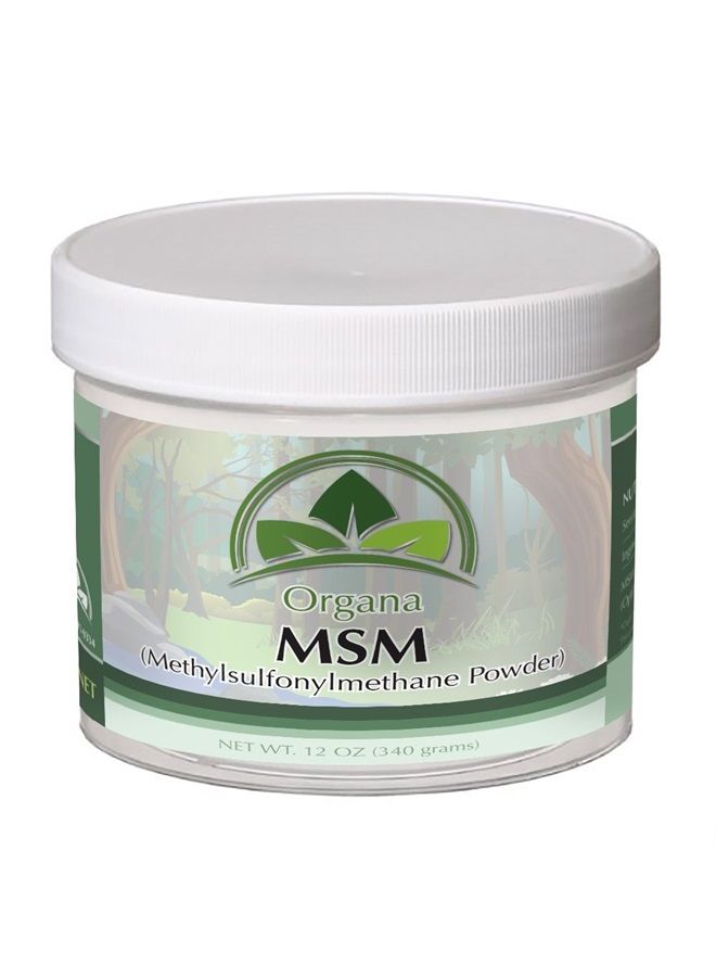 NutriNoche The Best MSM (Opti MSM) by Organa | MSM Powder | MSM for Hair Growth | MSM Supplement | Sulfur Powder Supplement  - Image 1
