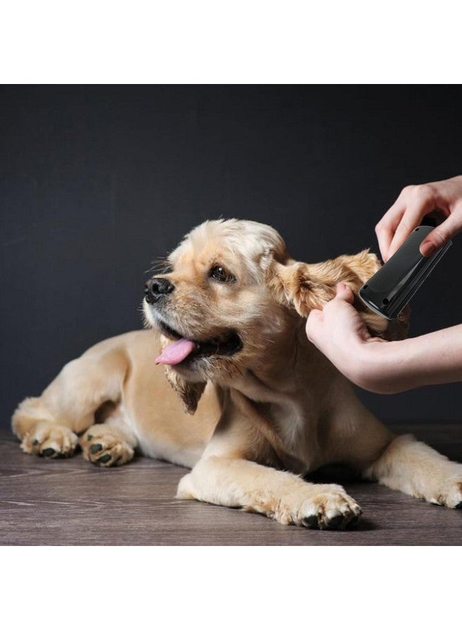 فرشاة جروم برو لإزالة الشعر المتساقط، فرشاة لإزالة الشعر المتساقط للقطط والكلاب والأرانب والخيول، أداة حلاقة مريحة للكلاب للشعر المتشابك والشعر المتساقط - Image 4