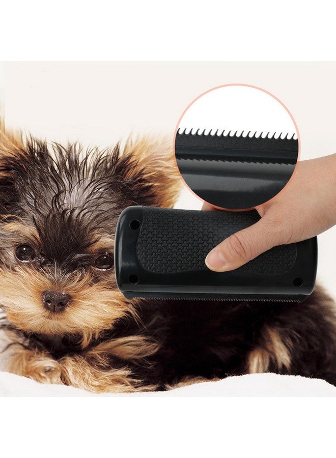 فرشاة جروم برو لإزالة الشعر المتساقط، فرشاة لإزالة الشعر المتساقط للقطط والكلاب والأرانب والخيول، أداة حلاقة مريحة للكلاب للشعر المتشابك والشعر المتساقط - Image 2