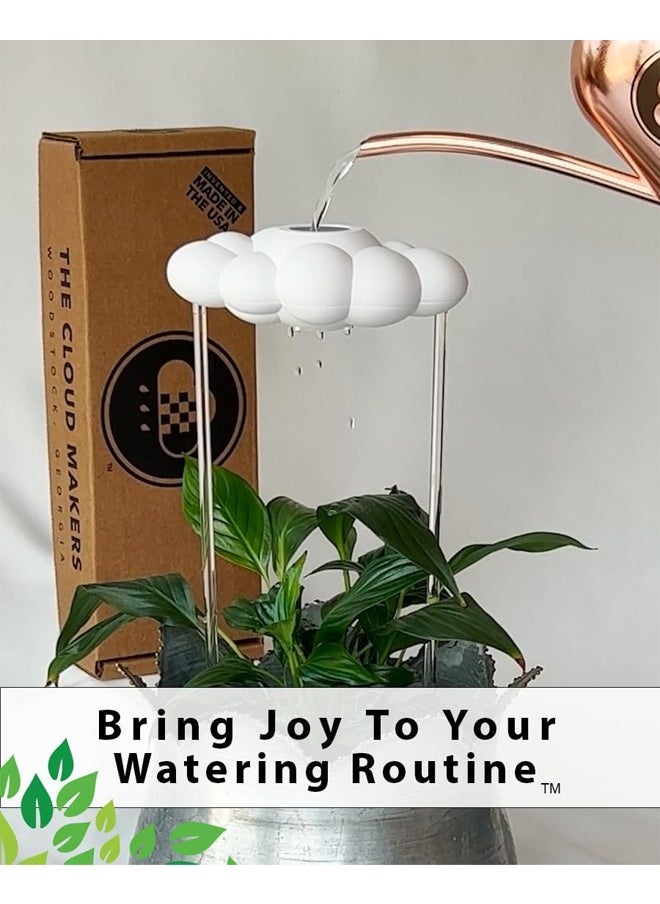 Mowin The Original Dripping Rain Cloud for Plants, Plant Watering Rain Cloud, Plant Lover Gifts, Plant Accessories  - Image 2