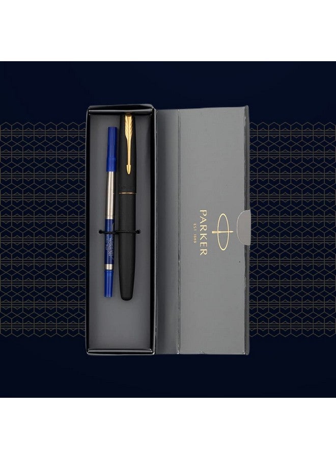 PARKER Frontier Matte Black Gt Roller Ball Pen - Image 4