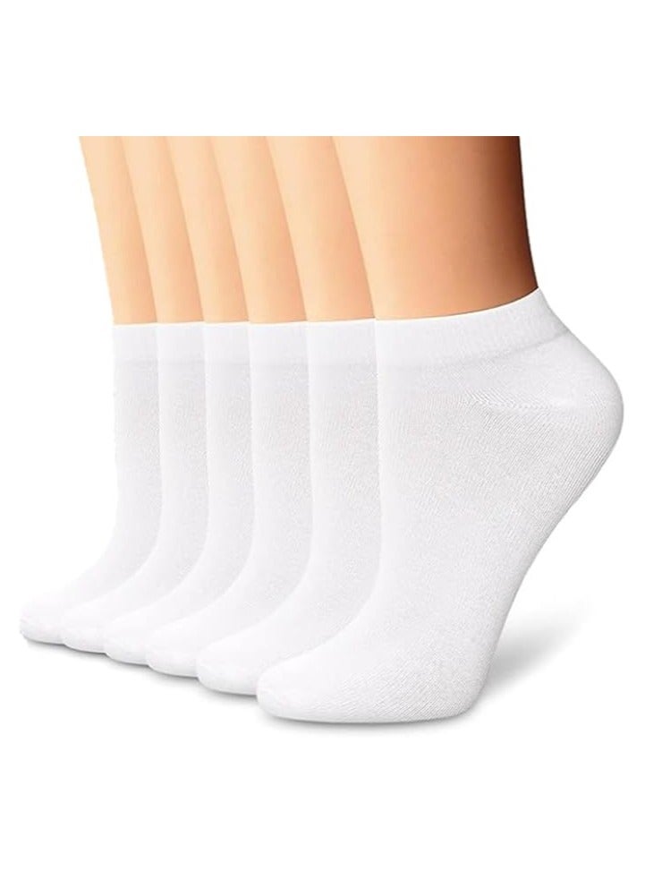 shAyzee 9 Pairs Short Ankle Athletic Socks - Cotton Spandex Sport Socks free size  - Image 1