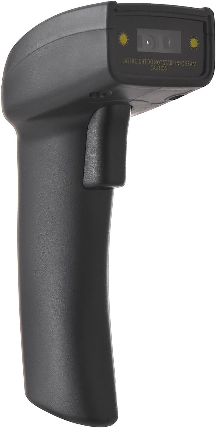 Sturdy 2D Wireless Barcode Scanner Handheld USB CCD Bar Code Reader Auto Actuator Scanning for Cosmetics Book Clothing Warehousing Red (2D Wireless & Wired &BT) - Image 2