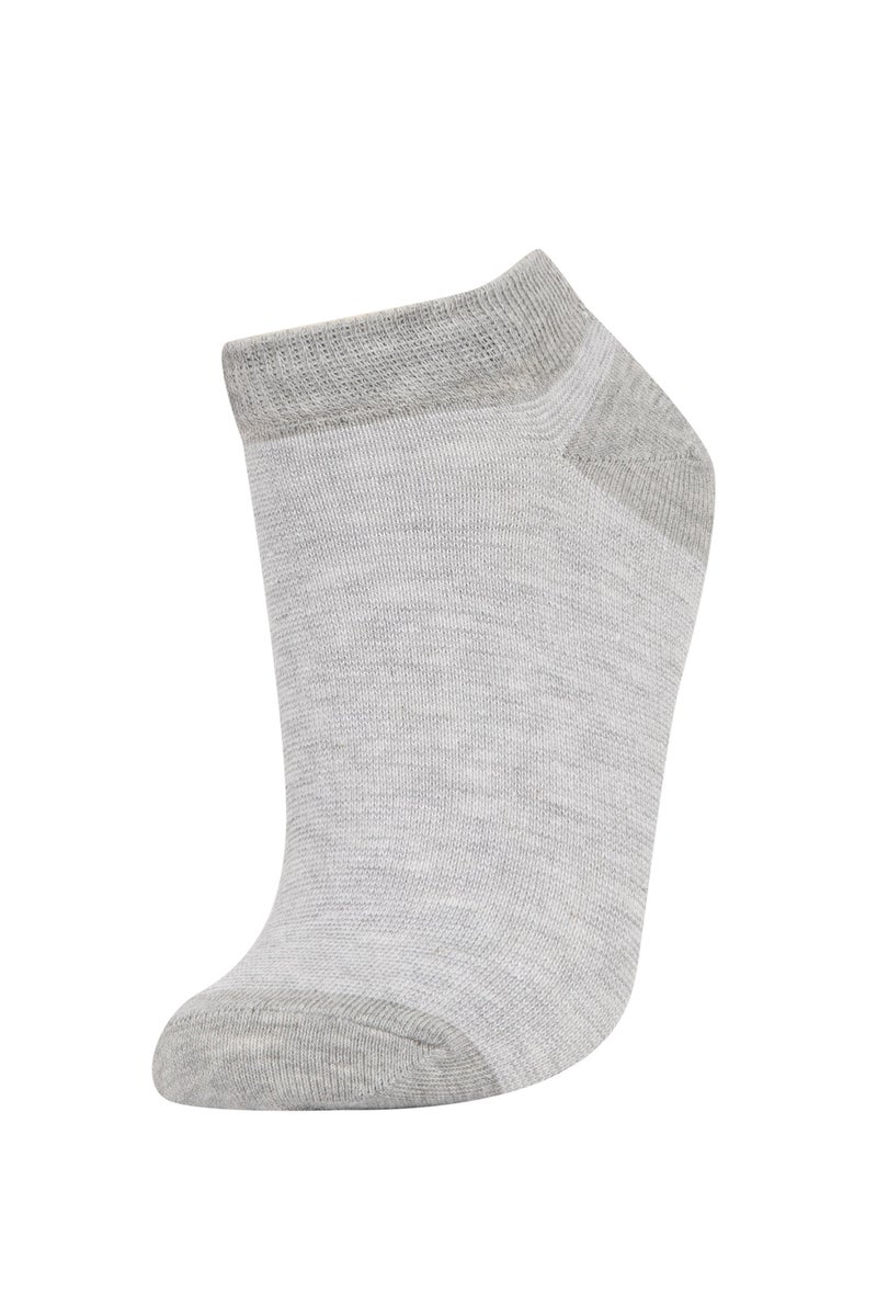 DeFacto Multicolour Man Boy 5 Piece Cotton Ankle Socks Casual - Image 2