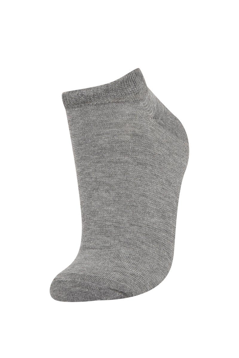 DeFacto Multicolour Man Boy 5 Piece Cotton Ankle Socks Casual - Image 3