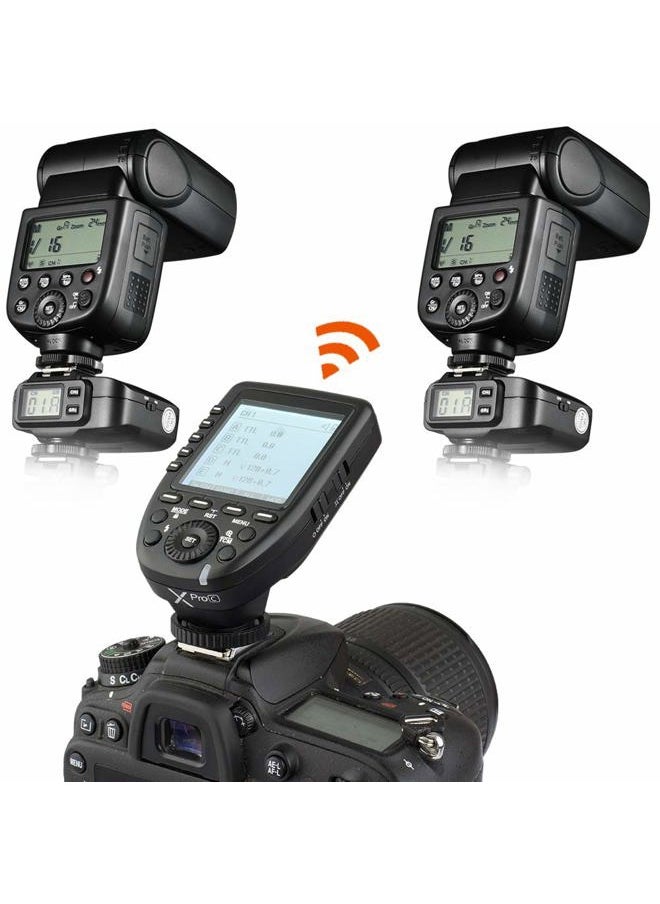 Godox - Godox Xpro-N 2.4G X System TTL Wireless Flash Trigger Transmitter & 2 x Godox X1R-N Controller Receiver Compatible for Nikon Flash - Image 1