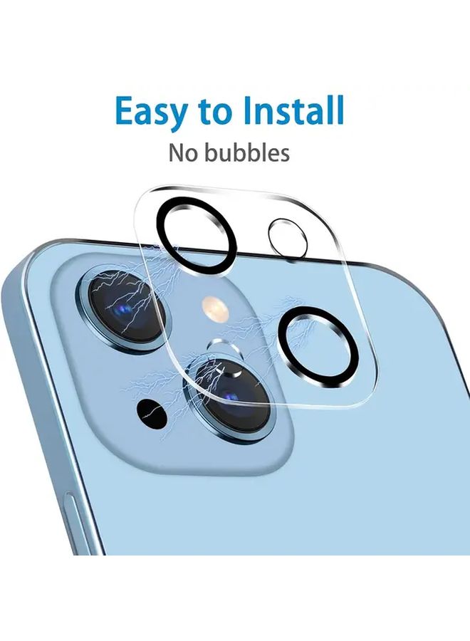 Tempered Glass Camera Lens Protector For IPhone 12 Pro Max Transparent 9H Hardness Scratch Resistant - Image 3